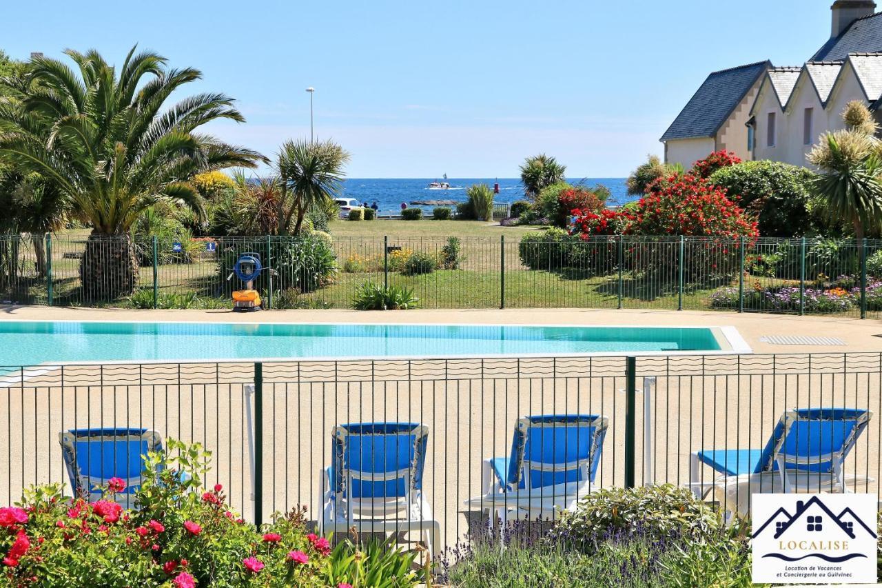 Localise A06: Seaside View Suite with Pool and Garden Access Guilvinec Exterior photo
