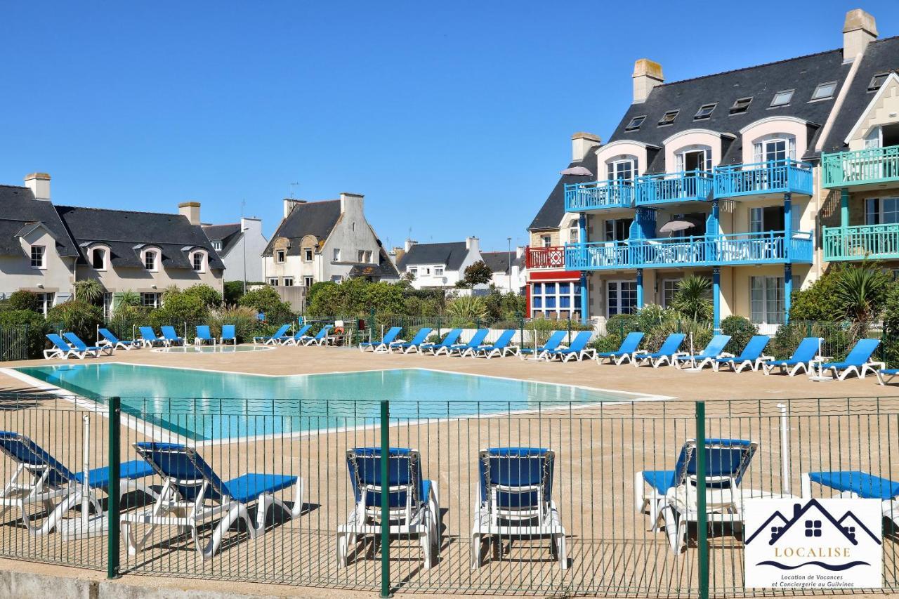 Localise A06: Seaside View Suite with Pool and Garden Access Guilvinec Exterior photo