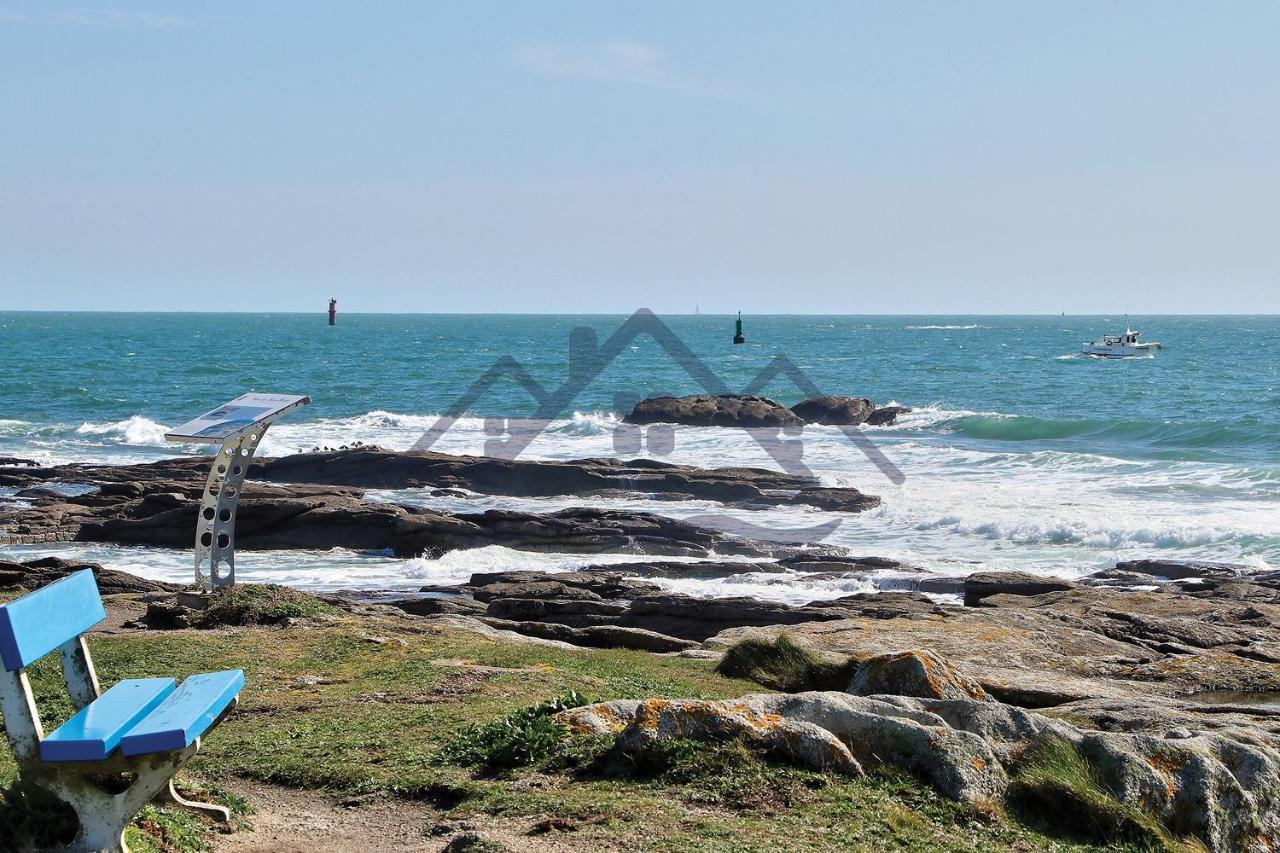 Localise A06: Seaside View Suite with Pool and Garden Access Guilvinec Exterior photo